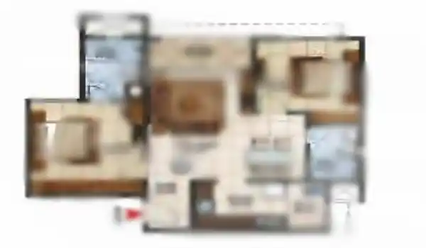 sattva-city-3-bhk-apartment-floor-plan